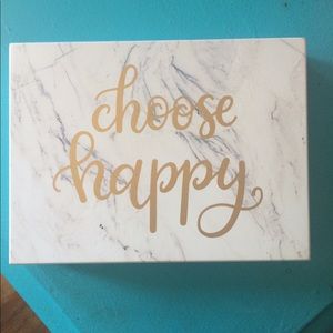 💜 5 /$15 💜 Choose Happy sign